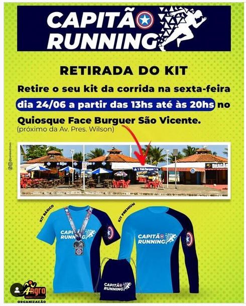 kit capitao running2022