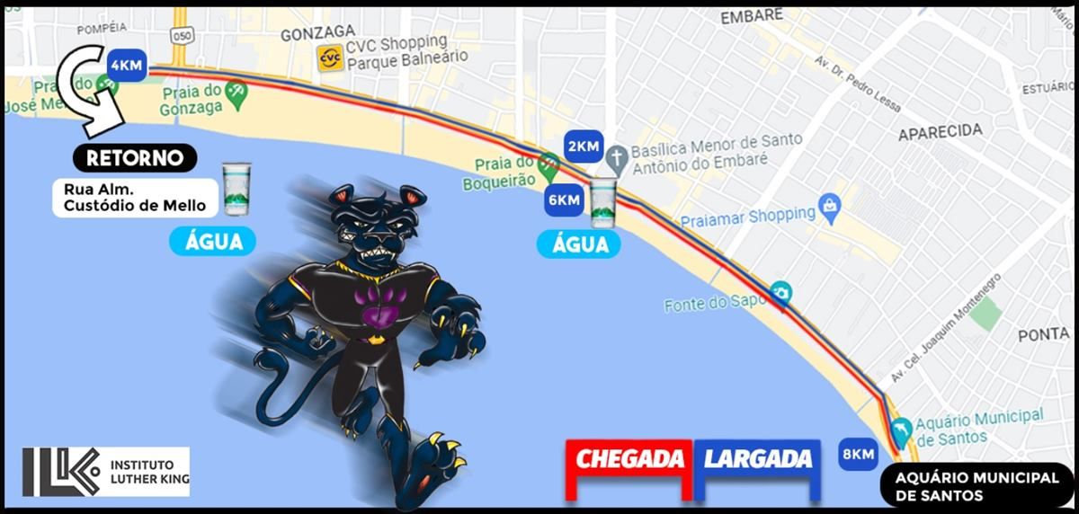 percurso pantera