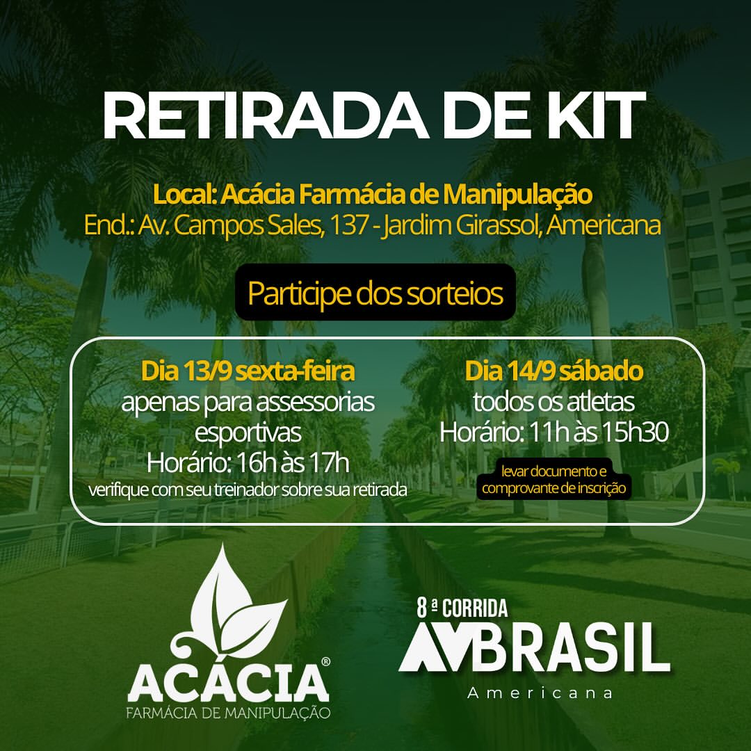 retirada de kits av brasil