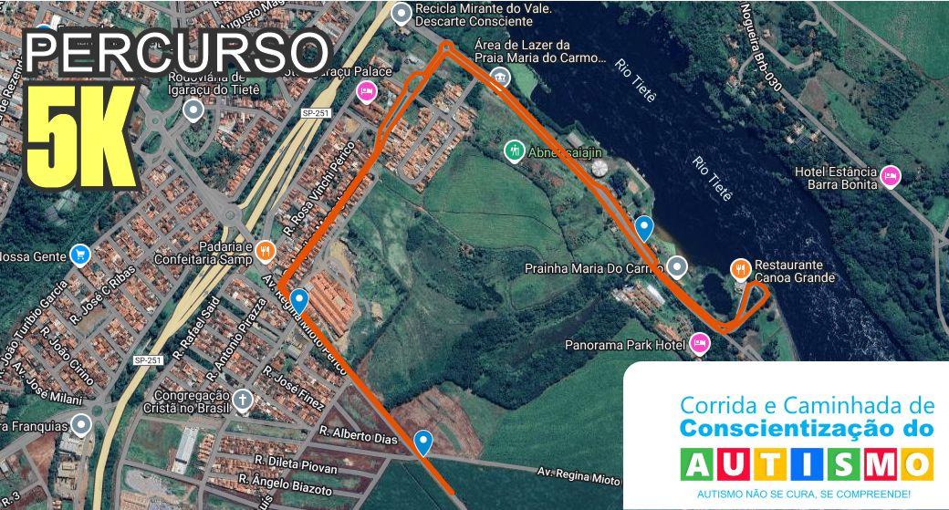 PERCURSO 5K IGARACU