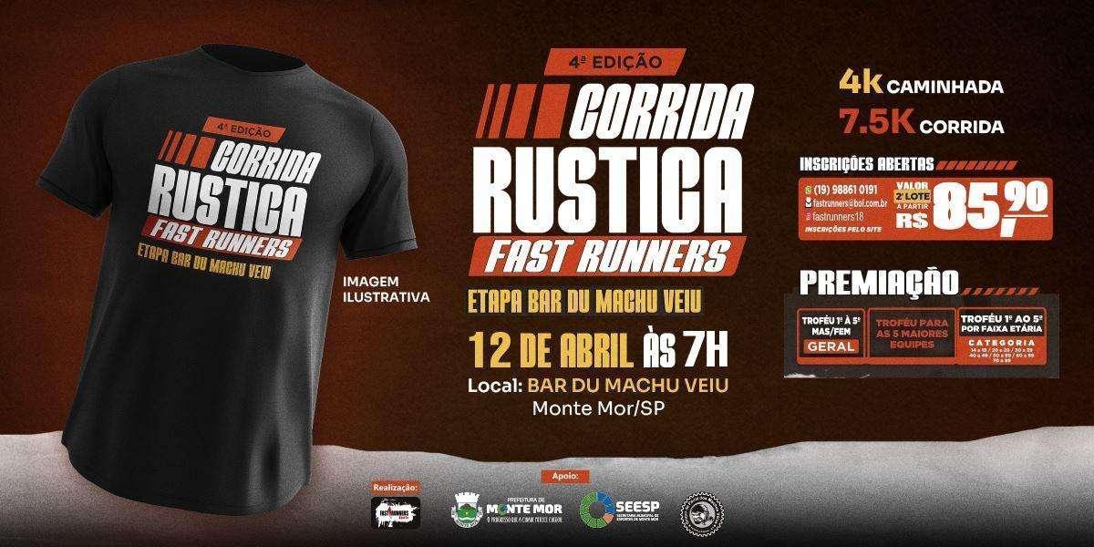 4ª Corrida Rústica Bar Du Machu Veiu