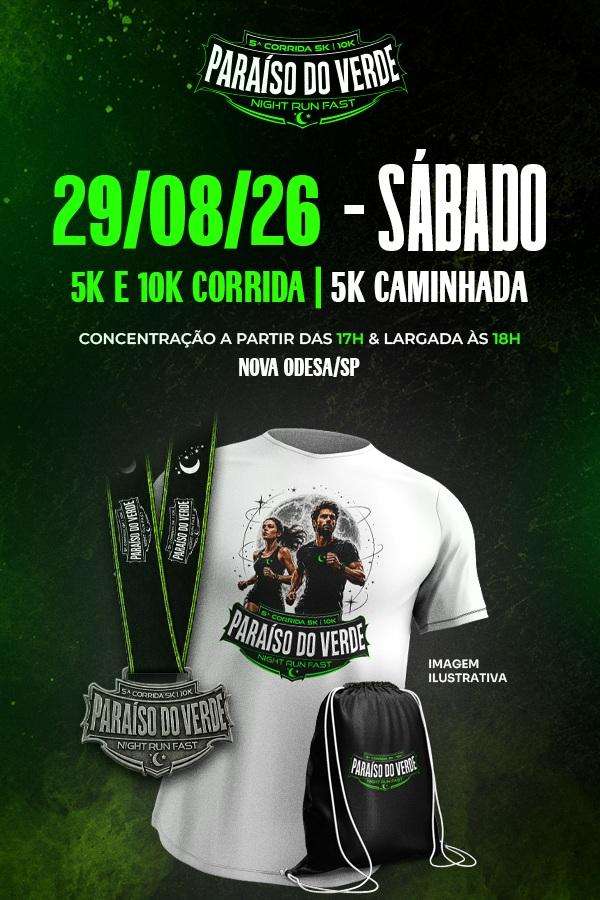 Banner 5ª Corrida Paraiso do Verde 600x900