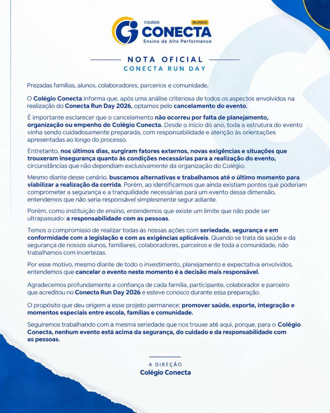 nota cancelamento conecta