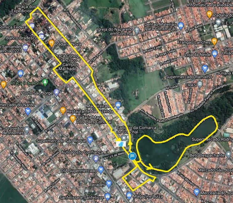 percurso conchal voltadolago2021 min