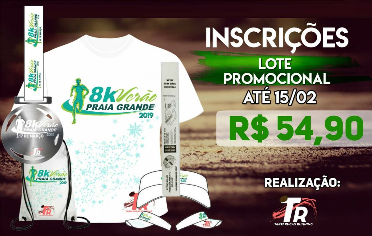 8k verao praia grande camiseta