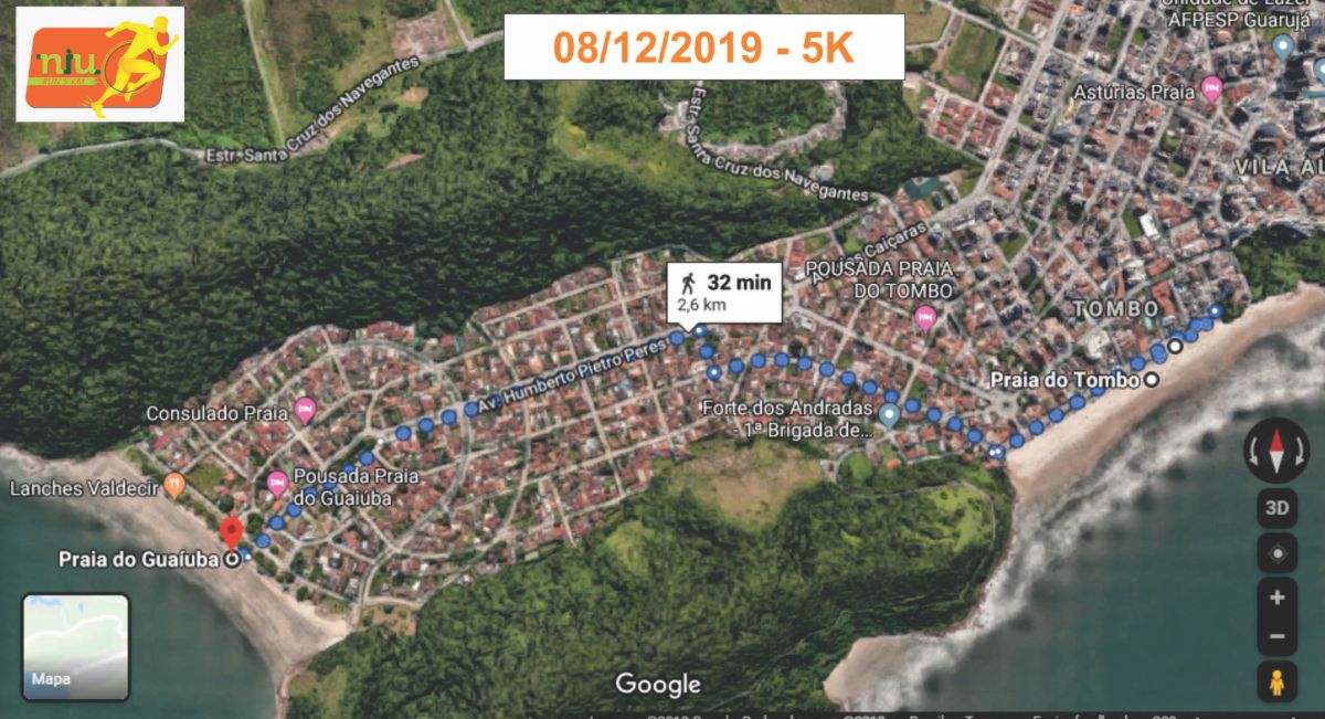 Mapa oficial Niu Run 5K3