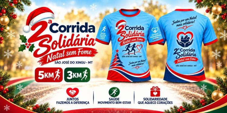 2ª EDIÇÃO CORRIDA E CAMINHADA SOLIDÁRIA NATAL SEM FOME 2026
