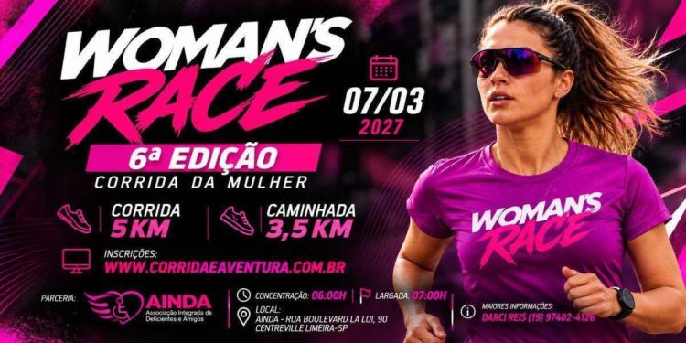 CORRIDA DA MULHER by AINDA (Woman’s Race) 6ª EDIÇÃO