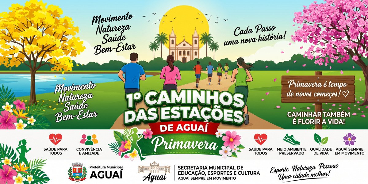 1º Caminho das Estações de Aguaí - Etapa Primavera