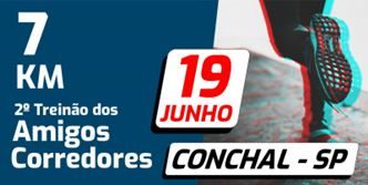 2º Treinão dos Amigos Corredores - Conchal