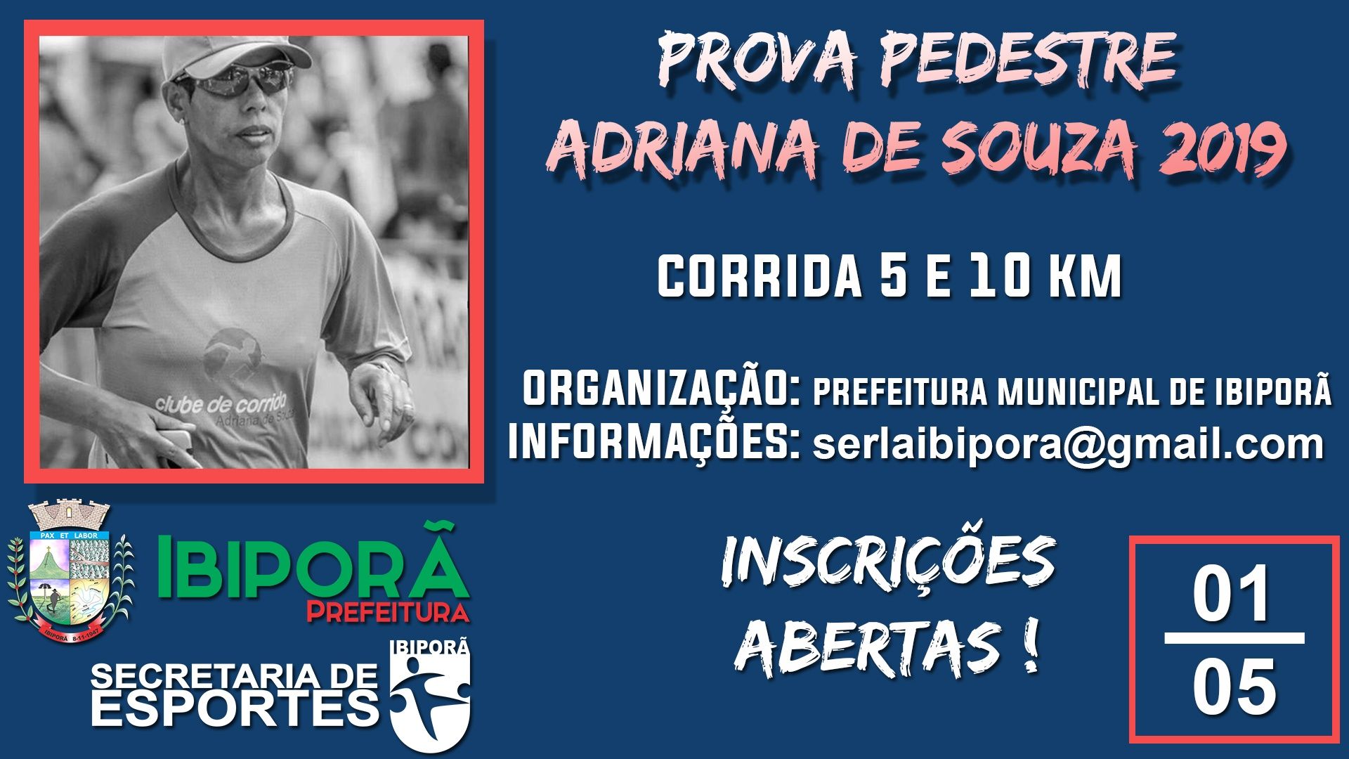 19º PROVA PEDESTRE ADRIANA DE SOUZA - IBIPORÃ - PR 