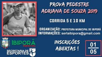 19º PROVA PEDESTRE ADRIANA DE SOUZA - IBIPORÃ - PR 