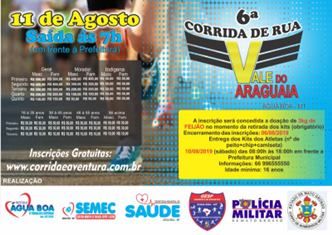  6ª Corrida Vale do Araguaia