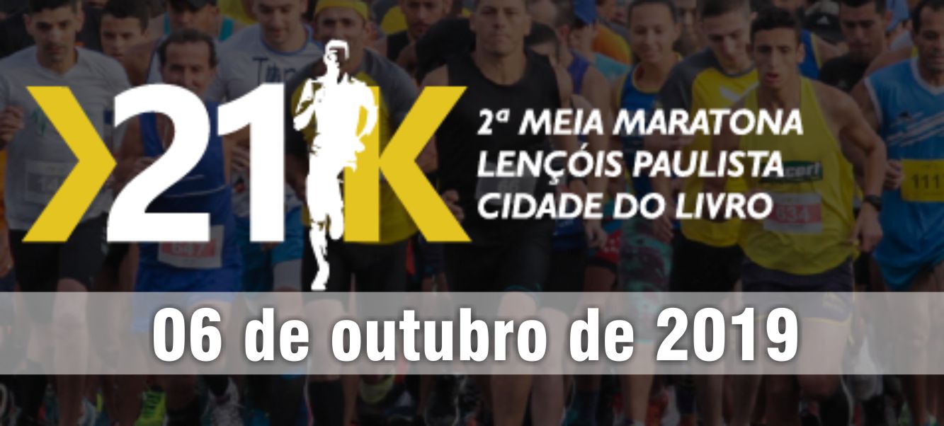 2ª MEIA MARATONA LENÇÓIS PAULISTA CIDADE DO LIVRO