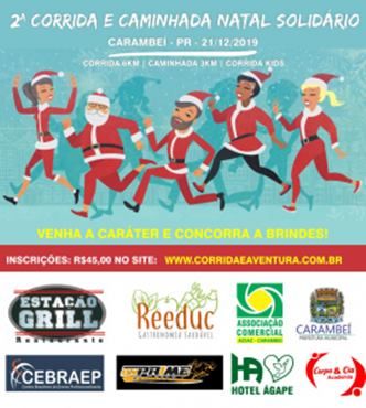 2ª Corrida Natal Solidário - Carambéi/PR