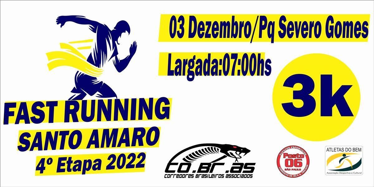 FAST RUNNING SANTO AMARO 4ª ETAPA