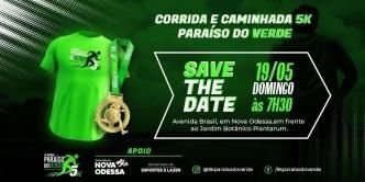 3ª Corrida e Caminhada 5k Paraíso do Verde