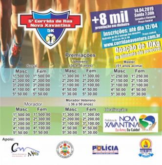 5ª corrida de rua de Nova Xavantina 