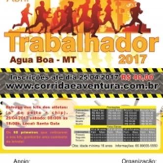2ª Corrida do Trabalhador - Agua Boa/MT