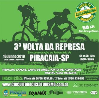 3ª Volta da Represa Piracaia-SP