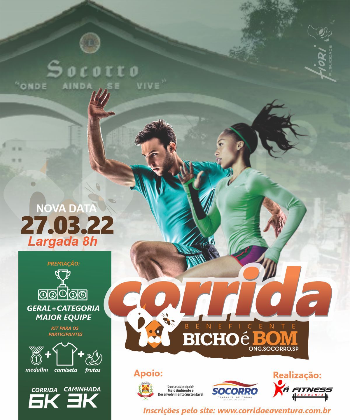 Corrida Beneficente Bicho é Bom