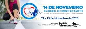 Circuito de Corridas Digitais - 19ª Etapa - Dia Mundial de Prevenção ao Diabetes