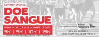Circuito de Corridas Digitais - 21ª Etapa - Doe Sangue