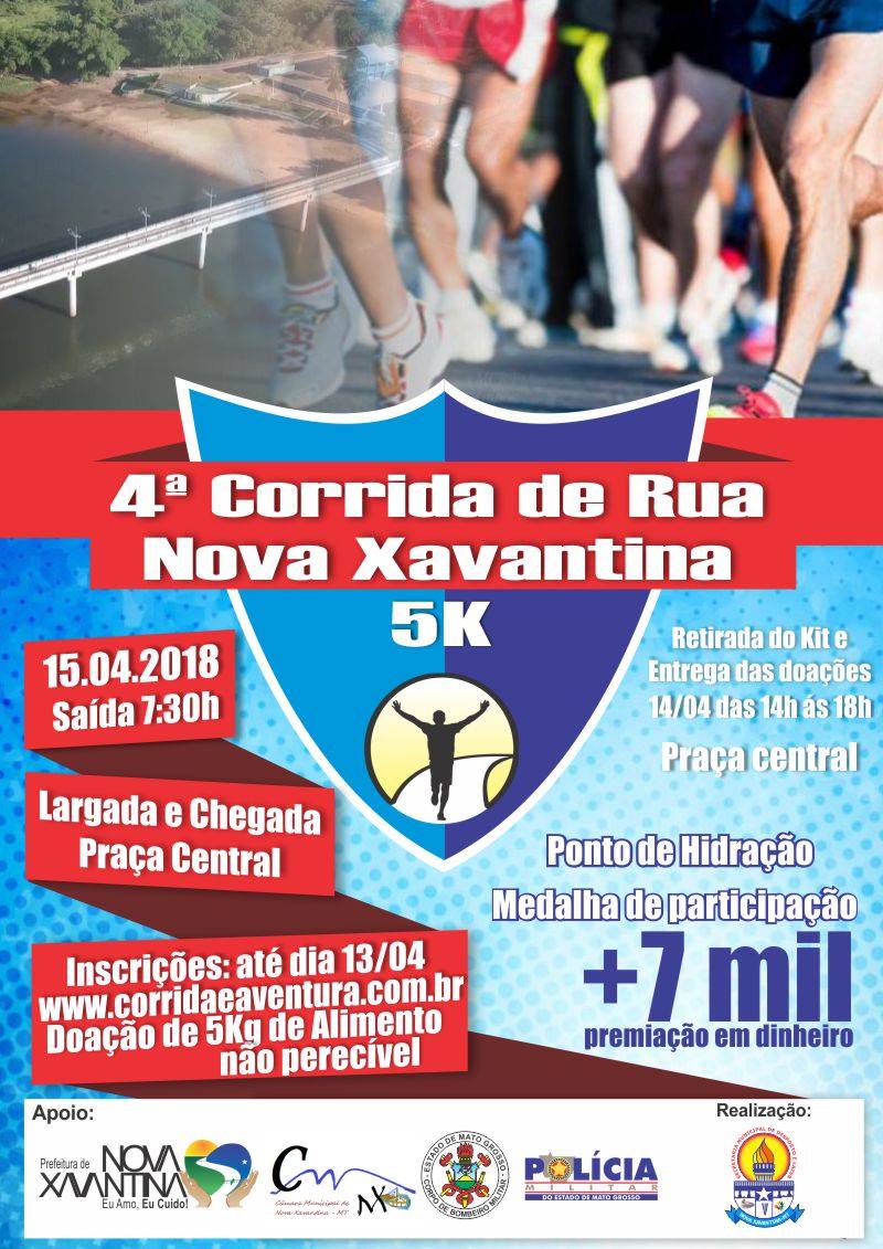 4ª Corrida de Rua Nova Xavantina