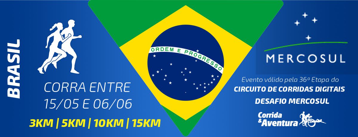 36ª etapa do Circuito de Corridas Digitais - Mercosul - Brasil