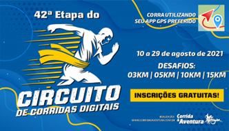 42ª Etapa do Circuito de Corridas digitais