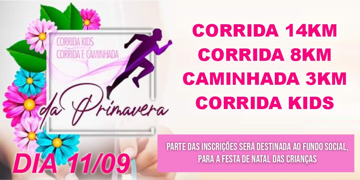 Corrida e Caminhada da Primavera