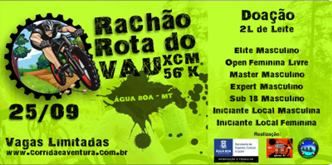 Rachão Rota do Vau XCM 56k Água Boa - MT