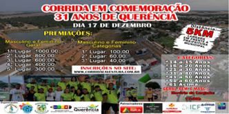 Corrida em Comemoração aos 31 anos de Querência