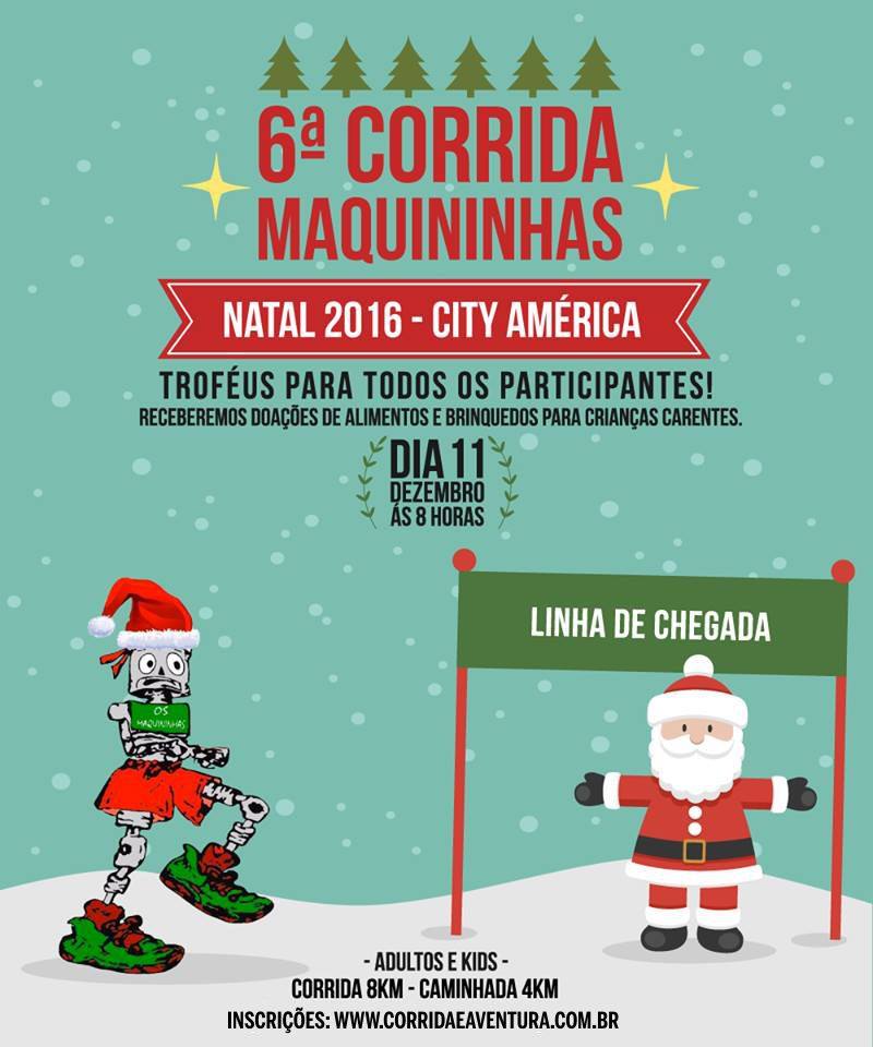 6ª CORRIDA E CAMINHADA DA MAQUININHA