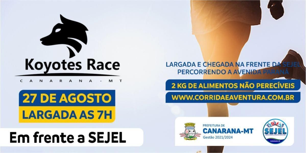 2ª CORRIDA KOYOTERACE 5KM