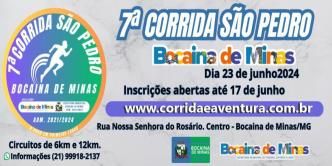 7ª. CORRIDA DE SÃO PEDRO - BOCAINA DE MINAS