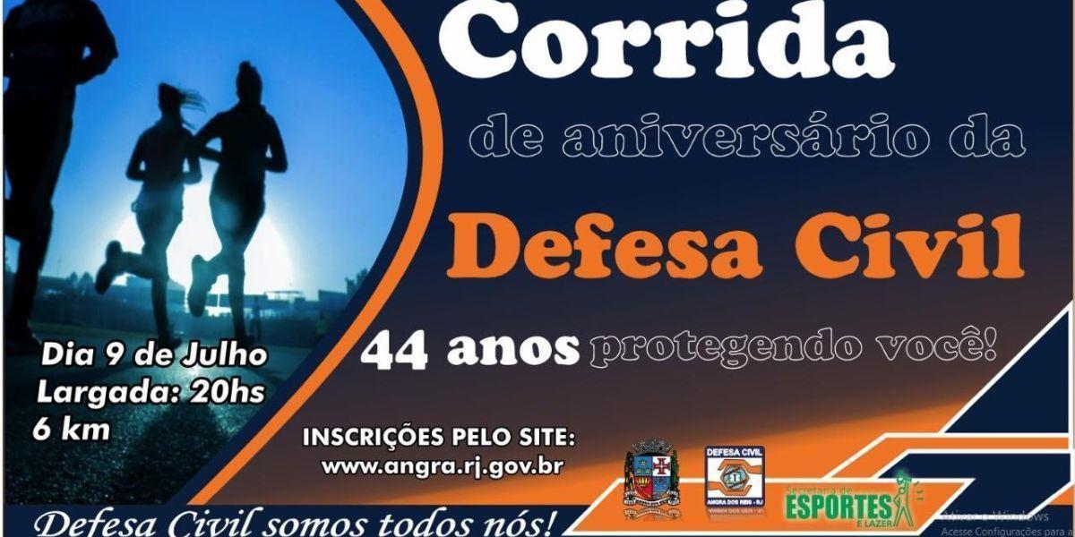 CORRIDA DE ANIVERSÁRIO DA DEFESA CIVIL – 44 ANOS