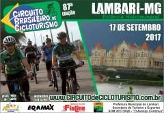 Circuito Brasileiro de Cicloturismo - 87ª Edição: Lambari/MG