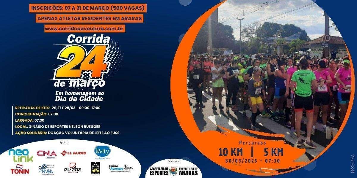 Corrida 24 de Março - Araras