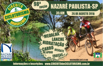 98º Circuito Brasileiro de Cicloturismo - Nazaré Paulista