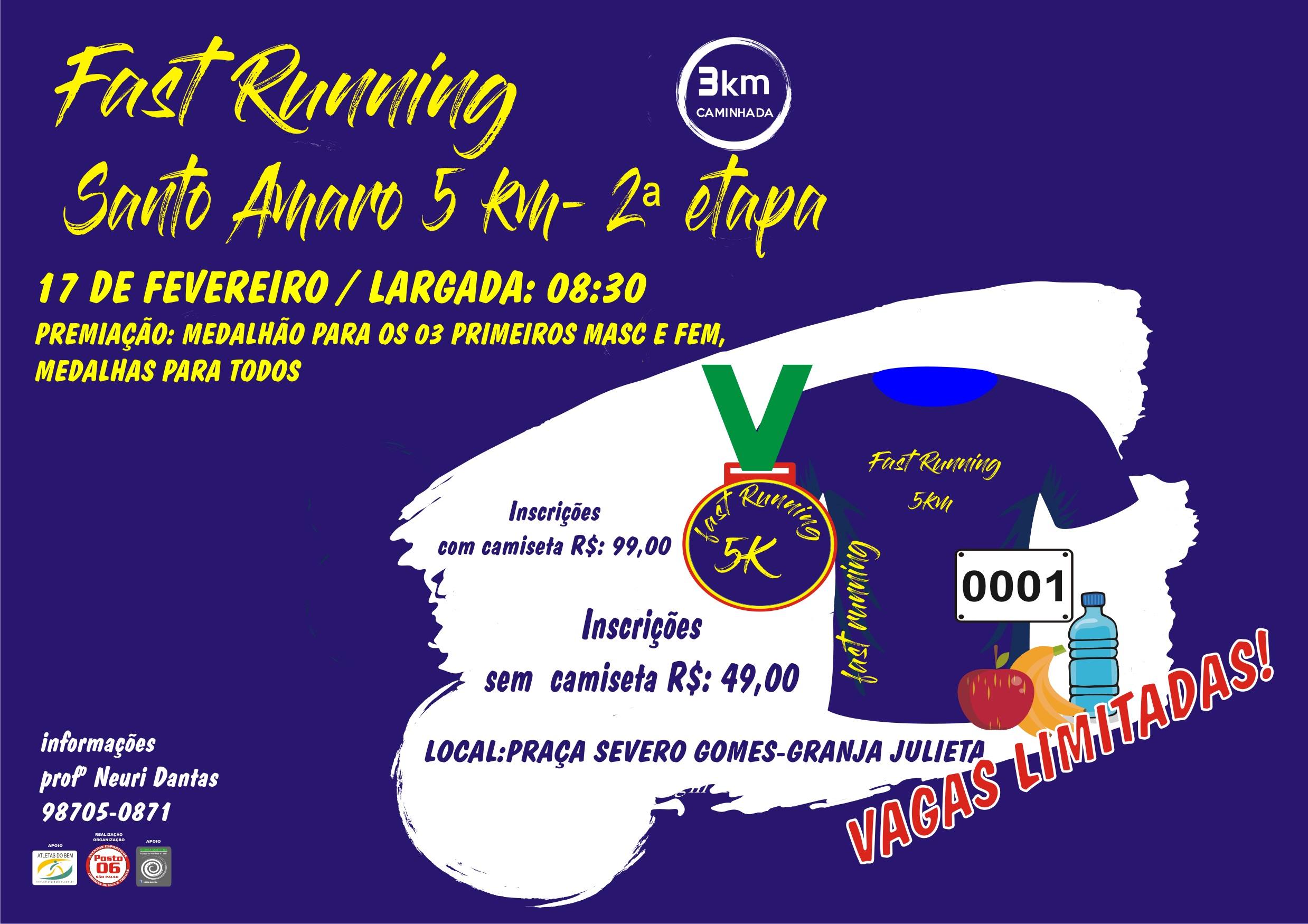 FAST RUNNING SANTO AMARO- 2ª ETAPA