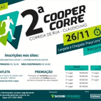 2ª CooperCorre - Cláudio/MG