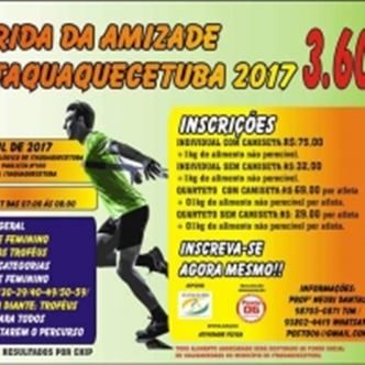 CORRIDA DA AMIZADE DE ITAQUAQUECETUBA 2017