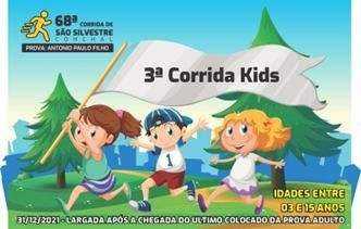 3ª Corrida Kids - Prova Antonio Paulo Filho - São Silvestre de Conchal