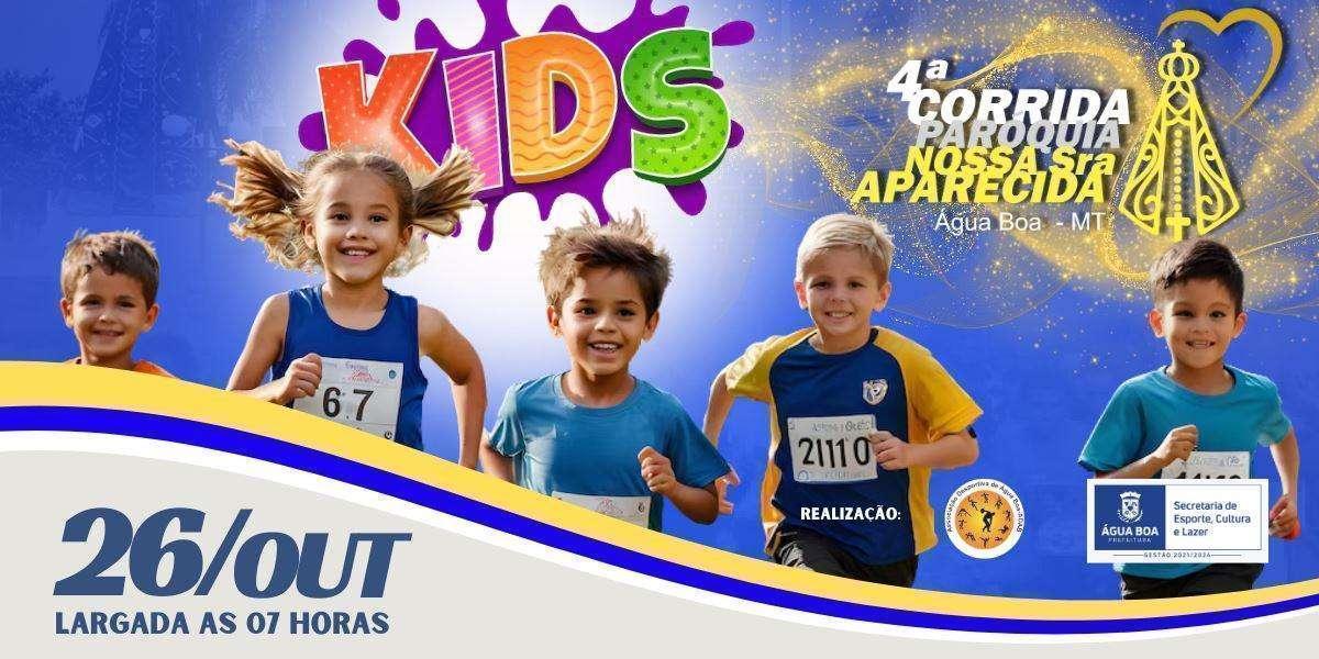 Corrida Paróquia Nossa Senhora Aparecida KIDS Água Boa 2025