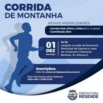 Corrida de Montanha Resende - Caminhada e Corrida Kids