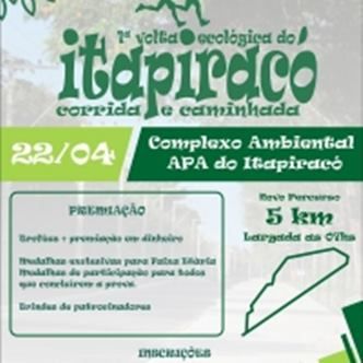 CORRIDA E CAMINHADA - VOLTA ECOLÓGICA DO ITAPIRACÓ  