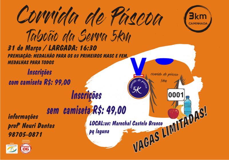 CORRIDA DE PÁSCOA DE TABOÃO DA SERRA