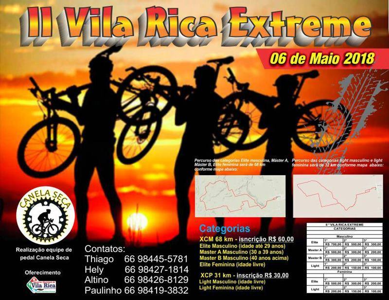II VILA RICA EXTREME - MTB XCM E XCP 2018 