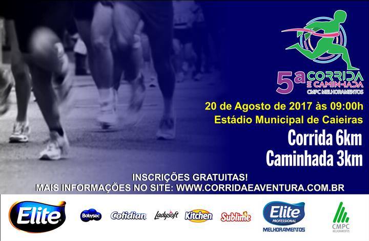 5ª Corrida e Caminhada CMPC Melhoramentos - Caieiras/SP